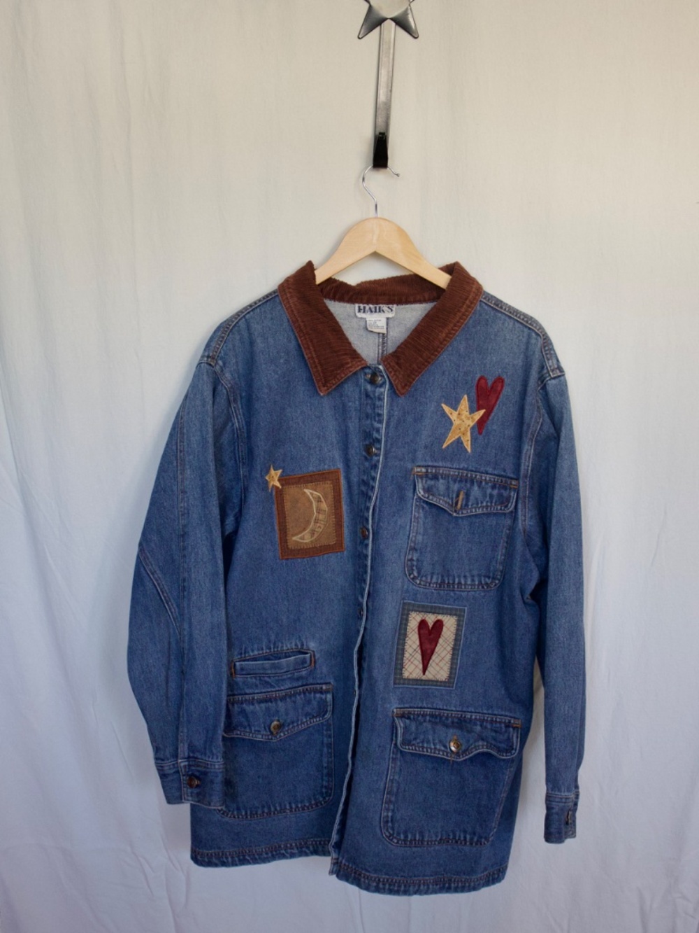 Haik's denim chore coat Vintage - Picture 9 of 16